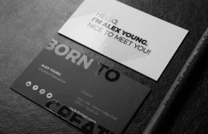 کارت ویزیت فلزی | راهنمای کامل طراحی، قیمت و مزایا + مقایسه حرفهای 2026 4 34Pt Silk Cards 010007 4 E1716282132245.Jpg