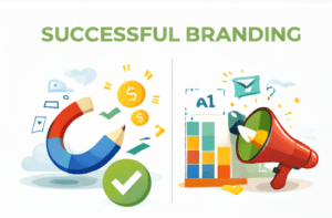 مقایسه برندینگ موفق با برندینگ ناموفق | 3 دلیل شکست و موفقیت برندها 11 برندینگ 6 7